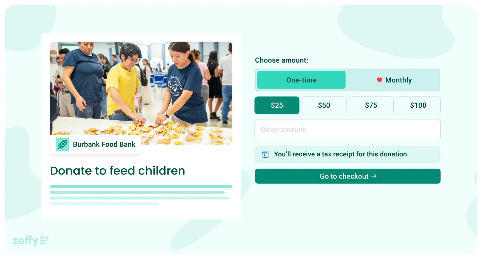 Donation Mockup